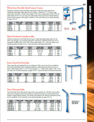 VESTIL FREESTANDING FLOOR MOUNTED JIB CRANE – 1000 LB CAPACITY