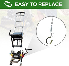 Strap Brake Kit 90007 for TP-250 TP-400 Shingle Hoist Units 2 Piece Set