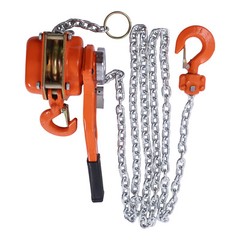 1650LBS 3/4 Ton 10ft Lever Block Chain Hoist Ratchet Type Come Along Puller !