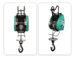 220V Double-Hole Small Diamond Electric Hoist Suspended Crane Wire Rope Crane