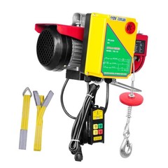 Electric Hoist 220v 2200 Lbs Remote Lift Platform Pure Copper Motor for Garage