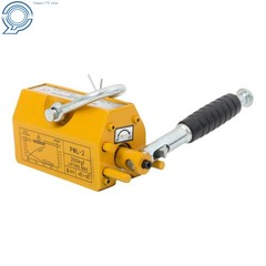 Permanent Magnetic Lifter 440lbs Lifting Capacity 2.5 Safety Factor Yellow