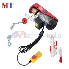 PA800 Electric Hoist 1760lbs Crane Winch w/ Wired Remote Control 1350W 110V