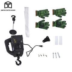 With Wireless Remote Control 22.9 ft Winch 500-B 2in1 Portable Electric Hoist