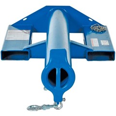 Global Industrial Shorty Non-Telescoping Forklift Jib Boom Crane 50-5/8″L 4000