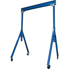 Vestil Steel Adjustable Height Gantry Crane – 4000-Lb. Capacity, 4-Position