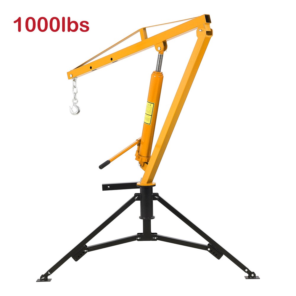 1000LBS Truck Crane Hoist Hydraulic Hitch-Mount Truck Crane for Lifting Goods