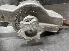 Chance Hoist 1 Ton Hot Stick Ratcheting Strap Hoist. Item ID #54 Used Surplus