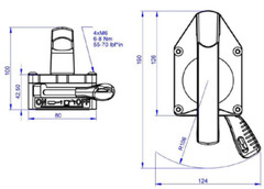 Alfra TMH-66 (110 pounds) Hand Lifting Magnet