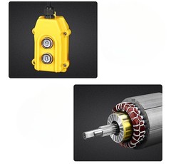 600 Kg Electric Hoist Lifting Crane Lifting Winch with Remote Control Lift