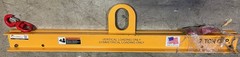 CALDWELL 20-2-4 LIFTING BEAM, 4,000 LB CAPACITY, ADJUSTABLE, 44N629, NEW!