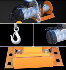 Electric Winch Kit ATV Trailer Truck Car Remote Control Crane Electric Hoist