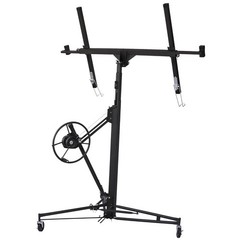 Black Drywall Lift 13′ Panel Hoist Jack Lifter