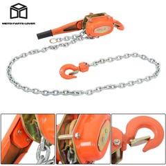 Wrench Block Steel Hoist Manual Lever Chain Hoist 6600lb Capacity 10ft G80 Chain