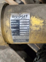 Budgit 113458-3 Electric Overhead Chain Hoist 10′ Ft. Lift 3 PH 3 Ton 6000 Lbs