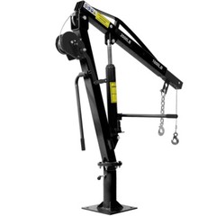 Hydraulic Pickup Truck Crane Hoist Jib Crane 2000 lbs 360° Swivel Hoist Lift