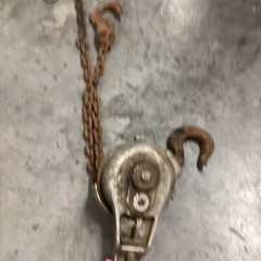 Coffing Hoist 3/4 Ton Chain Hoist Model MA-15 6’ Chain Length ED4U 4-D #3114