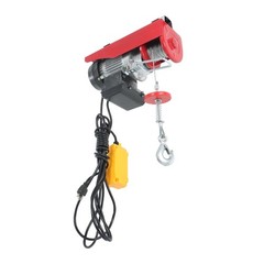 PA200 440lbs Electric Hoist w/ 14ft Remote, Dual Hook System, 110V 510W Motor