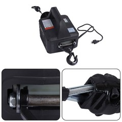 2in1 500-B Portable Electric Hoist Winch 1100lbs Wireless Remote Control 1500W
