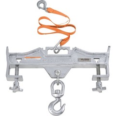 Double Fork Forklift Hook Attachment Swivel Hook 4000 Lb. Cap.
