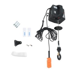 1100LBS Electric Winch Wired & Wireless Remote Control 3in1 Electric Hoist Winch