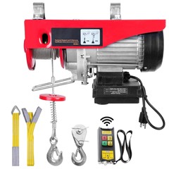 Uimoso Electric Hoist 440lbs Crane Winch with Wireless Remote Control 480W 110V