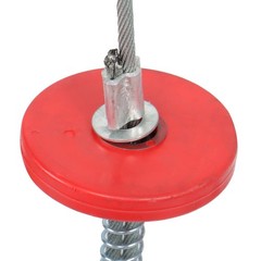 1600W 110V 2200lbs 14ft Crane Winch Wired Remote Control Mini Electric Hoist