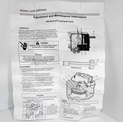 ⭐NEW⭐ P&H MORRIS 479Q35D4 GEARED ROTARY CRANE LIMIT SWITCH 108:1 2-NO 2-N.C