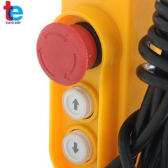 440LB Electric Hoist with 14ft Remote Control 110V for Garage Workshop Lifting