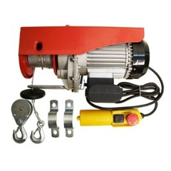 Wire Rope Cable 980W Electric Lift Hoist Pulley 450LB / 900LB