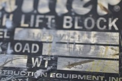 Miller high lift block model 110F5 5 ton