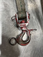 Chance Hoist 1 Ton Hot Stick Ratcheting Strap Hoist. Item ID #22. Used Surplus