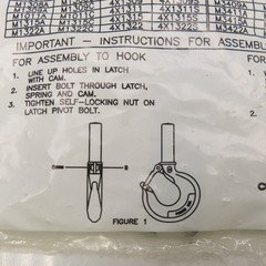 CM 4X1305 Size 5 Hoist Hook Safety Latch Kit