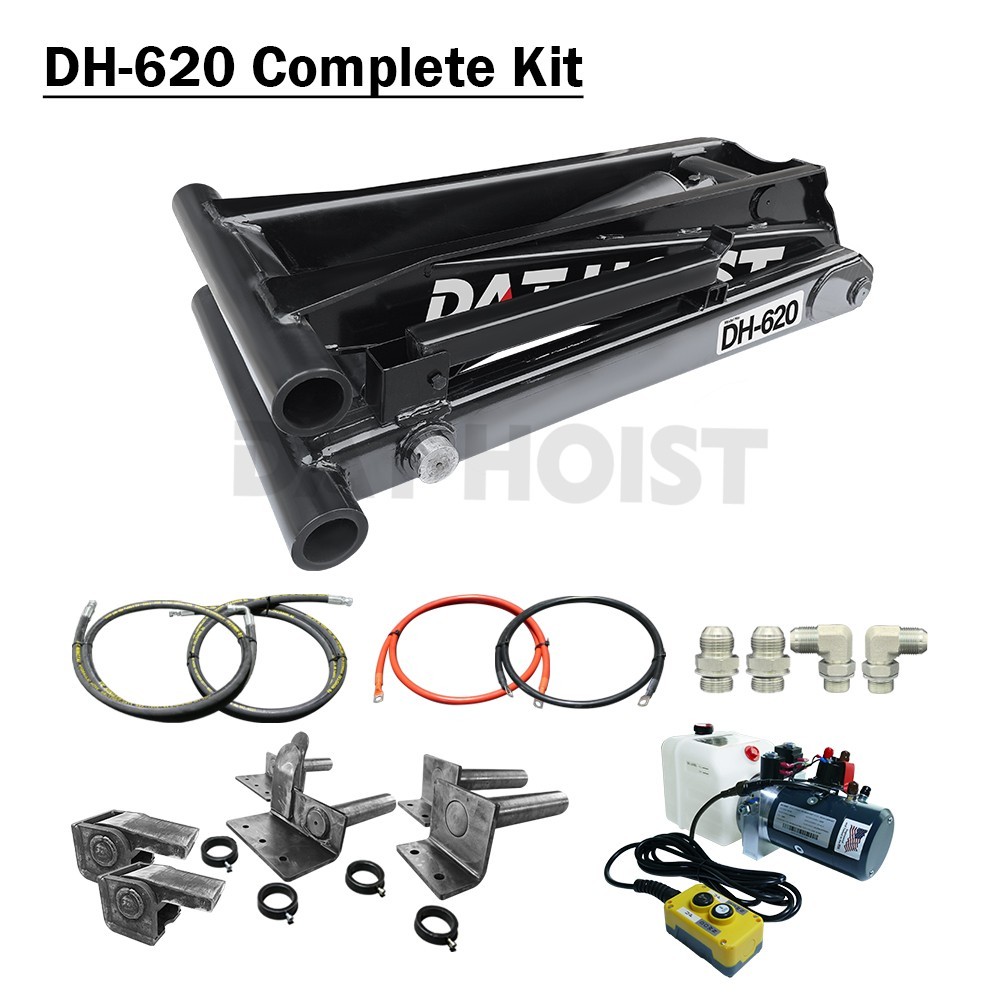 12 Ton Hydraulic Scissor Hoist Kit – Fits 16-18′ Dump Body DH-620
