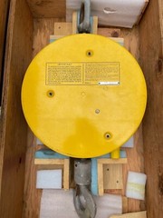 DILLON P 500 500 LB HANGING CRANE DIAL FACED SCALE WITH SHACKLE & HOOK BOXED
