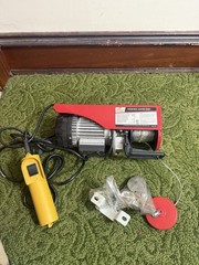 440 lb Electric Hoist Overhead Power Lift 120V Crane Lift With Remote Control