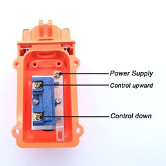High-Performance Rain-Proof Push Button Pendant Switch for Cranes – 2 Count