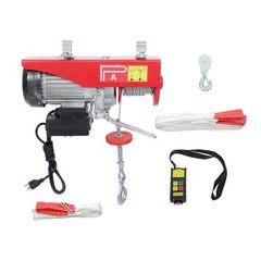 1760lbs 1350W Crane Winch with Wireless Remote Control 328ft/100m Electric Hoist