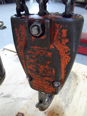 CM Lodestar RT2 3 Ton Electric Chain Hoist Lift Speed 460 PowerTrolley(24783)
