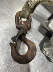 Chance Hoist 1 Ton Hot Stick Ratcheting Strap Hoist. Item ID #50 Used Surplus