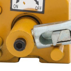 440lbs/200kg Permanent Magnetic Lifter 2.5 Safety Factor Yellow Lifting Magnet