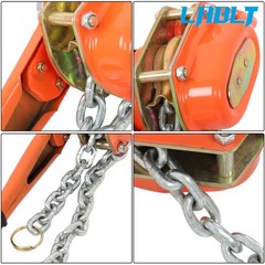 LABLT Lever Block Chain Hoist G80 Ratchet Hoist 10ft Lifter 6600lb Capacity