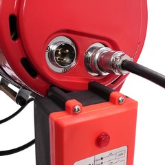 770LBS Electric Hoist 95ft Lifting Crane Lift Electric Winch 2in1 Remote Control