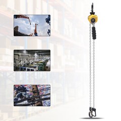 1/4 Ton Lever Block Chain Hoist Come Along Puller Ratchet Type 5FT Lift 550Lbs