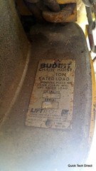 Lifttech Budgit Chain Hoist 3 Ton with Ibeam Trolley