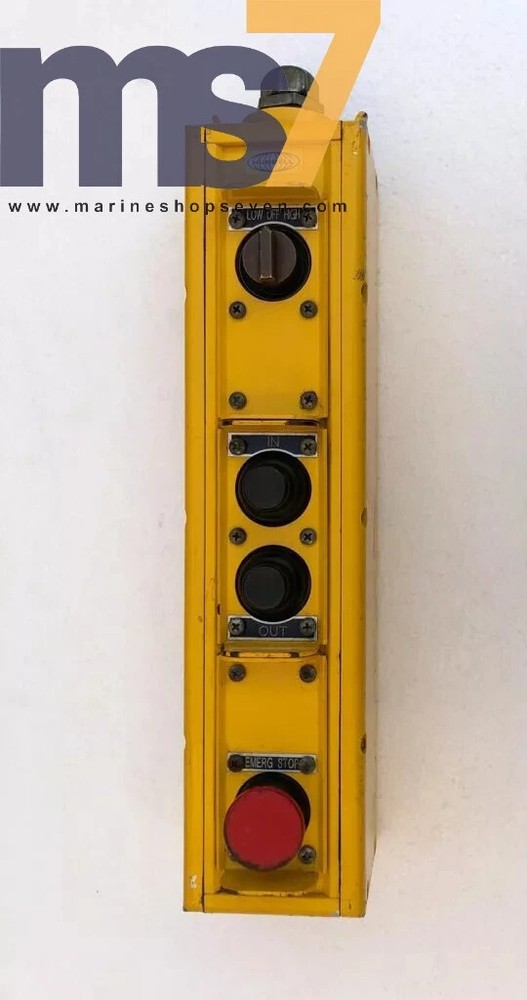 HUBBELL 2016 PUSH BUTTON STATION WEATHERPROOF REMOTE CONTROL PENDANT #3