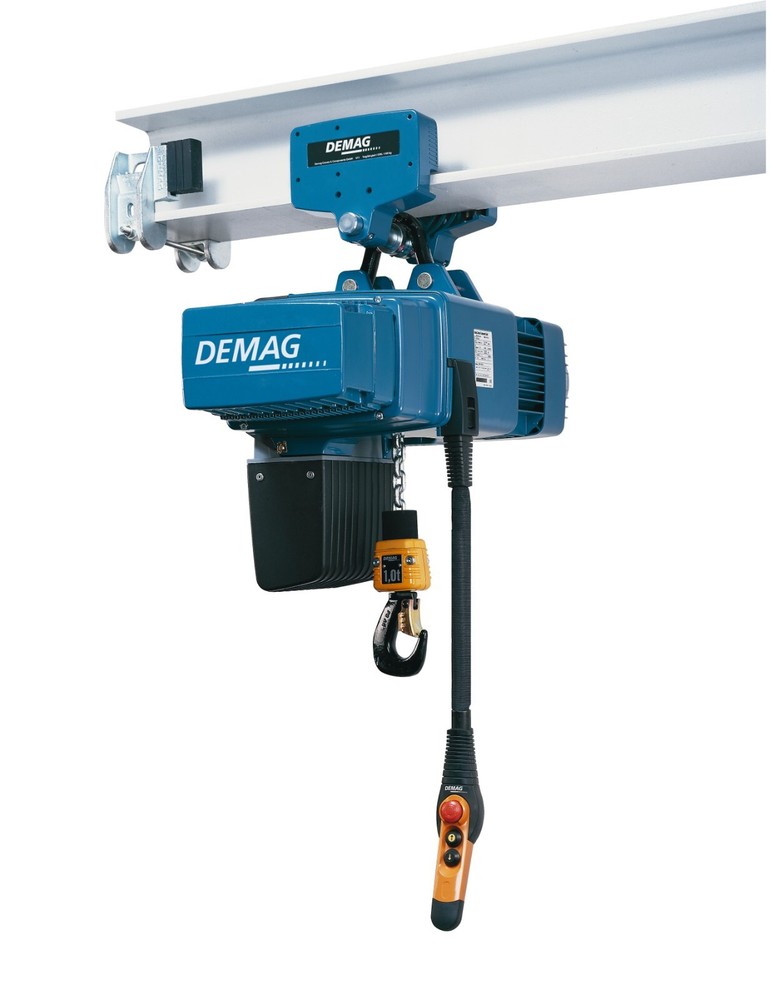 DEMAG ELECTRIC CHAIN HOIST- (93014446) DC-Pro 5-500 1/1 H5 V9,6/2,4 440-480 60