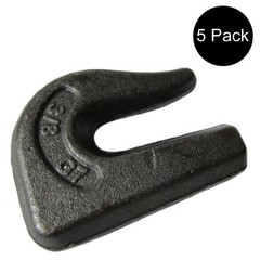 5 Pack Weld On 3/8″ Grab Chain Hooks G70 Bucket Back Hoe Trailer