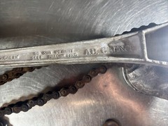 A.B. Chance 1 1/2 Ton Ratchet Chain Hoist
