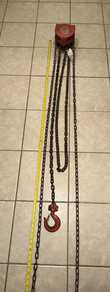 Dayton Manual Chain Hoist,2000 lb.,Lift 10 ft. 1VW55 Dayton 1VW55 190735149041
